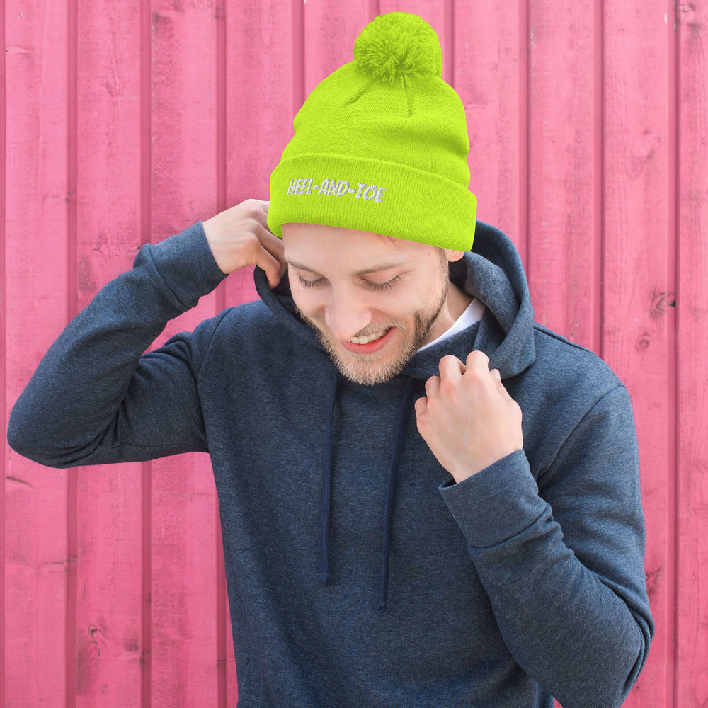 neon green custom beanie - Modified Street Style